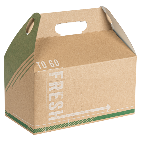 015870839 "To Go Fresh"  9.5"x5"x5" Barn Box - 100