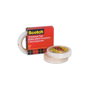 600 1/2" X 2592" 3M TRANSPARENT TAPE - 2