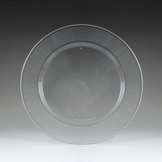 CC10016 Concord Clear 10.25" Full Size Dinner Plates -