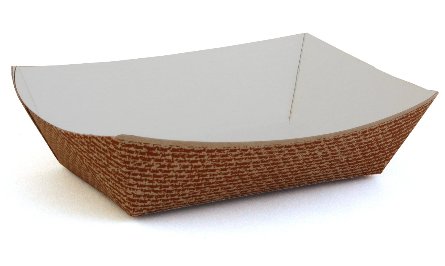 05648 #200 "Deco" Kraft Food  Trays - 1000(4/250)