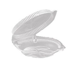 SLP110 Clear 10" Hinged Pie Containers - 200