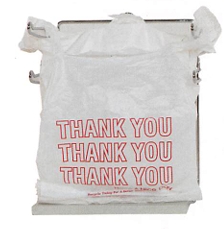 26808 1/6 BBL Buff Thank You  T-Sack 12x7x21 .55ga.1000
