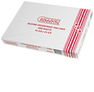032027 Premium 16-3/8"x24-3/8"  Silicone Grease Proof Pan 