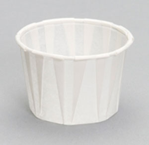 200-2050 2oz Pleated Paper Souffle Portion Cup - 5000