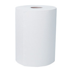 12388 Scott Slimroll 8"X580' White Hard Roll Towels - 6
