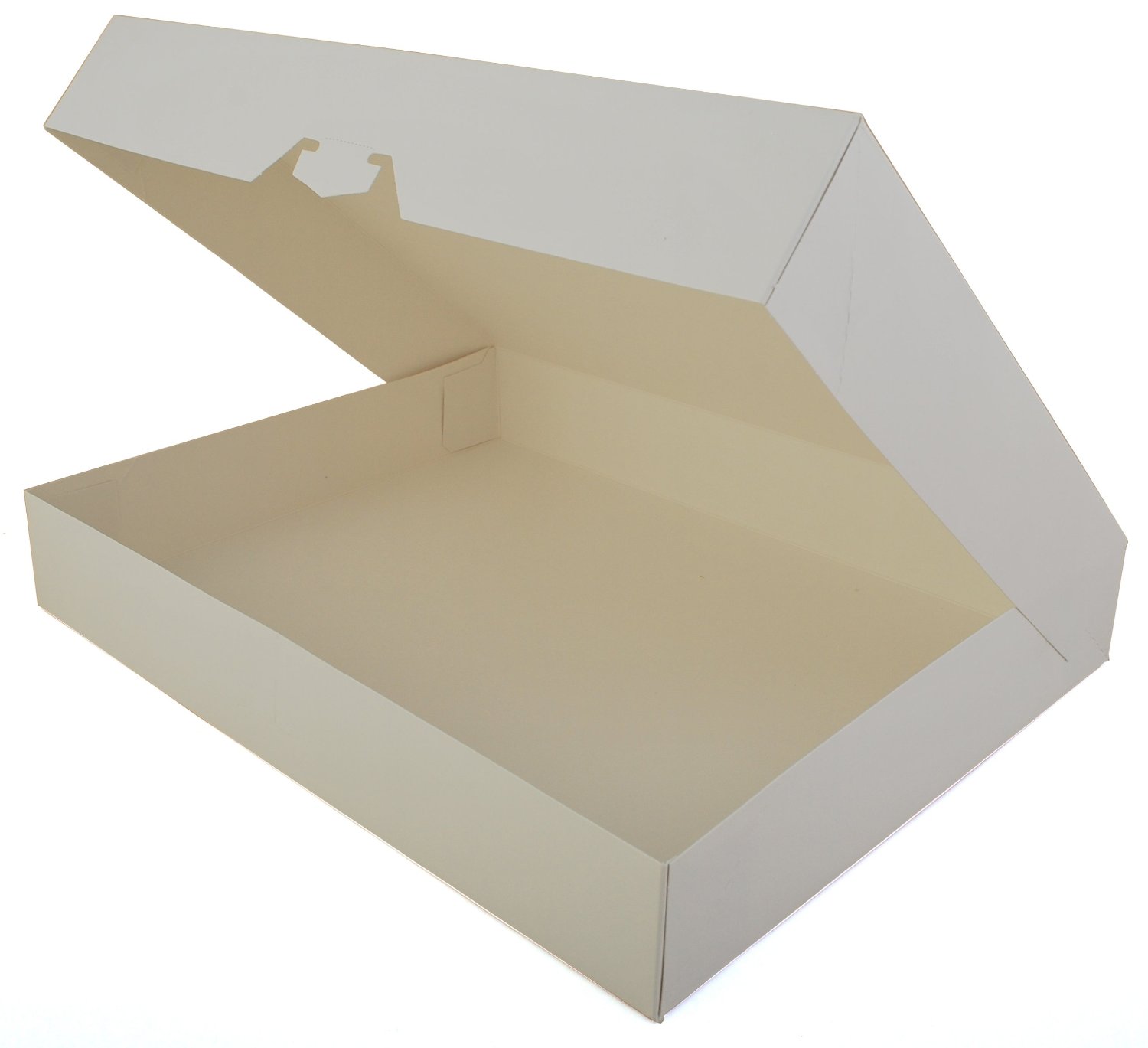 1239 White 15"x11"x2.25" Bakery Donut Box - 100