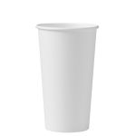 SWHC20PE/420W-2050 White 20oz.  Single Wall Paper Hot Cups - 