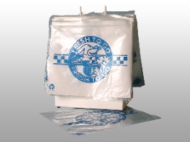 DP9758 "Fresh to Go" 10" x 8"  Seal Top Saddle Pack Deli Bags 