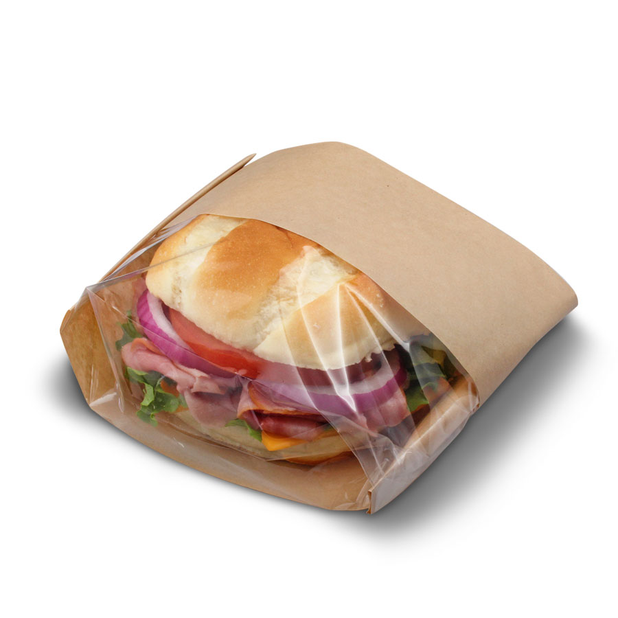 300093 Dubl View ToGo! 4.5" x 2.5" x 8.5" Paper Sandwich