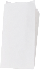 300331 White 4.75x 3" x 12" Deli Carryout Paper/Poly