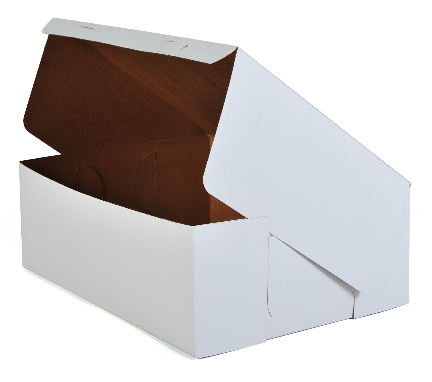 1005 White 14.5" x 10.5" x 5" Bakery Box - 100
