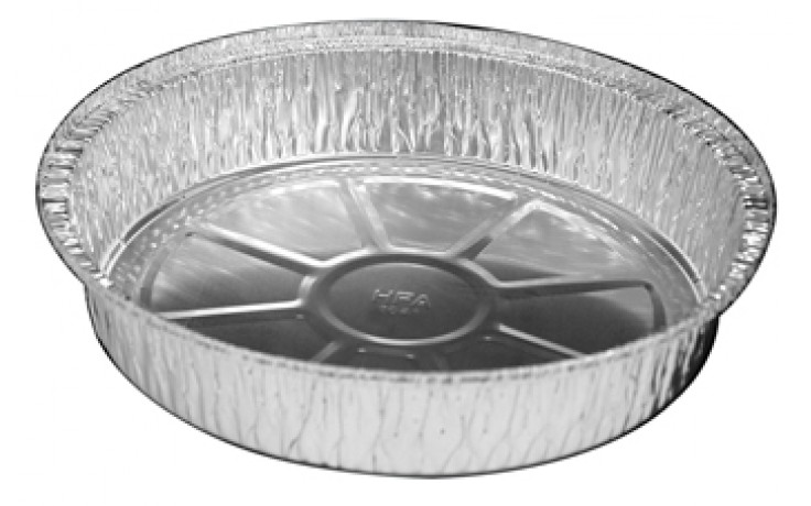 2058-30-500 8" Round Aluminum Pans - 500