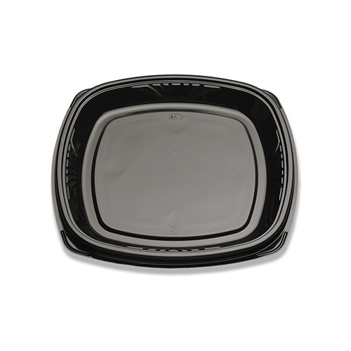 BP713-120-1 Black Forum 12" Cater Trays - 60(2/30)