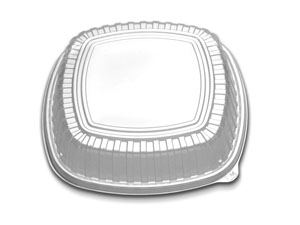 CL213-129-1 Clear Forum 12" High Dome Lids - 60(2/30)