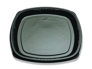 BP713-160 Black Forum 16" Cater Trays (Warm) - 50(2/25)