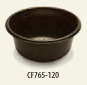 CF765-120 Black 12 oz. Hot/Cold Bowls (Fits
