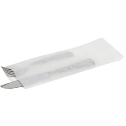 300039 Plain White Paper 2-  3/4"x10" SilverwareBags - 2000