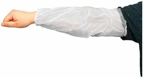 MPE-185-1000W White 18"  Poly Sleeves - 1000