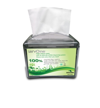 H4004TBK/161AO/NT222 Venue  Table Top Napkin Dispenser - 1