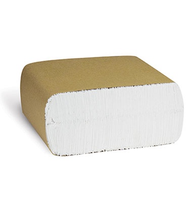 TFN205001V/BWK8302W White  7"x12" Select Tallfold Napkins 