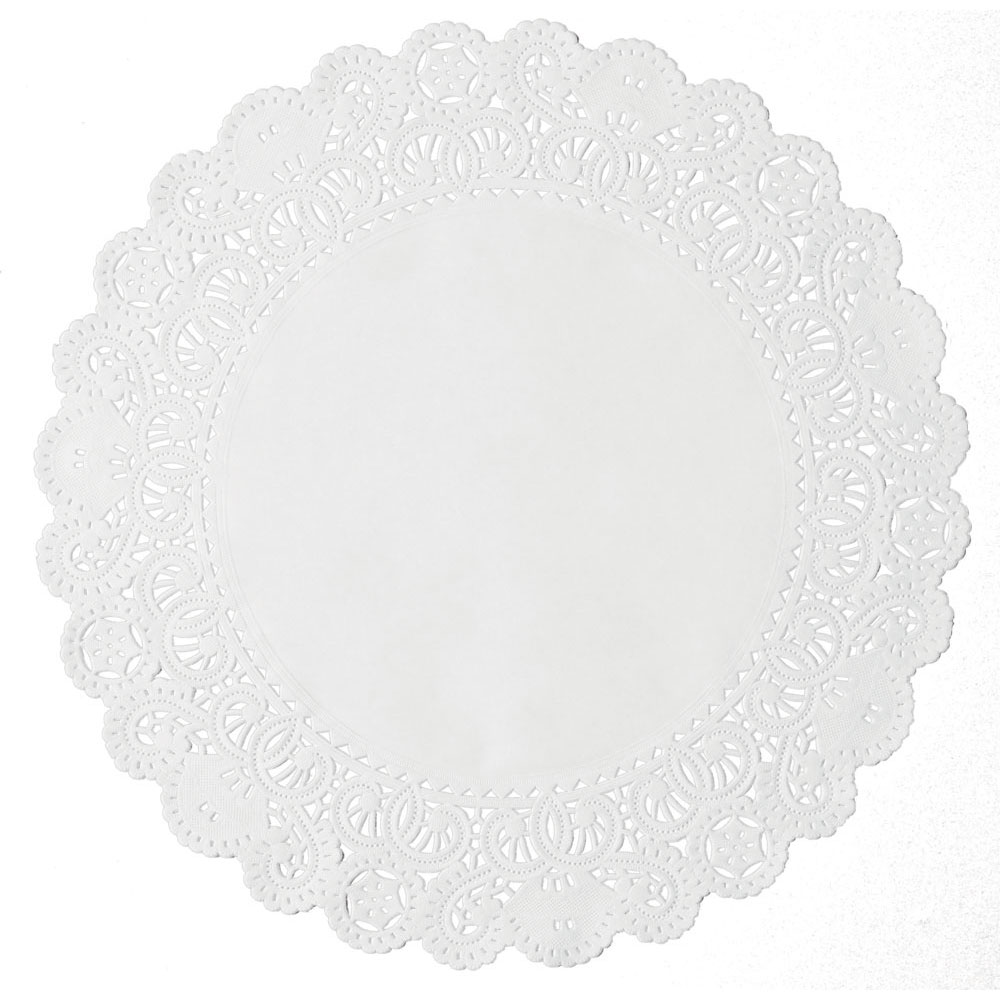 102-414/102-104 14" Normandy  Lace Doilie - 1000 (4/250)