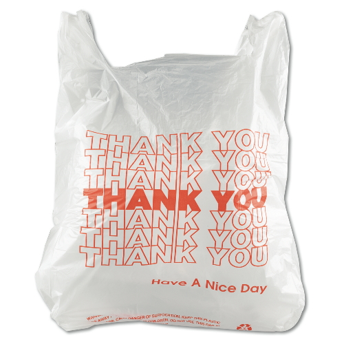 26885 Thank You 11.5" 6.5" x 22.5" 17.5 Micron T-Sack -